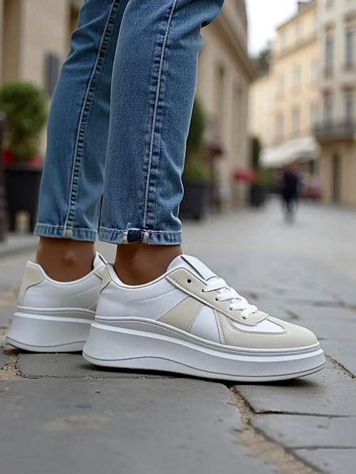 Royalfashion жіночі спортивні кросівки на платформі Safirrat