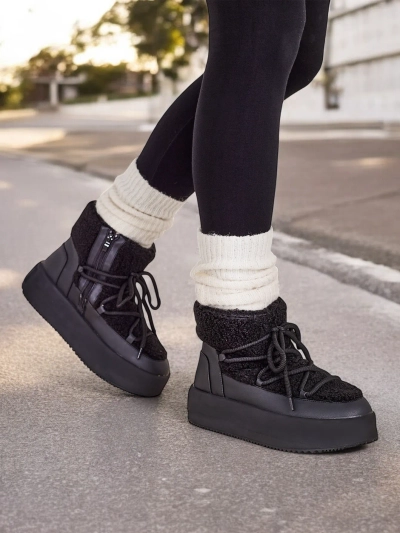 Royalfashion Damen Schneestiefel Tomis