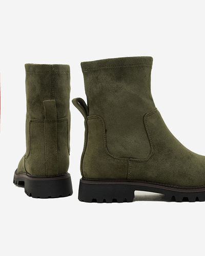 Royalfashion Gebimma Damenstiefel aus Öko-Wildleder