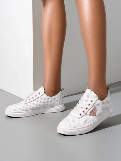 Royalfashion Жіночі спортивні туфлі на шнурівці з принтом Fennie