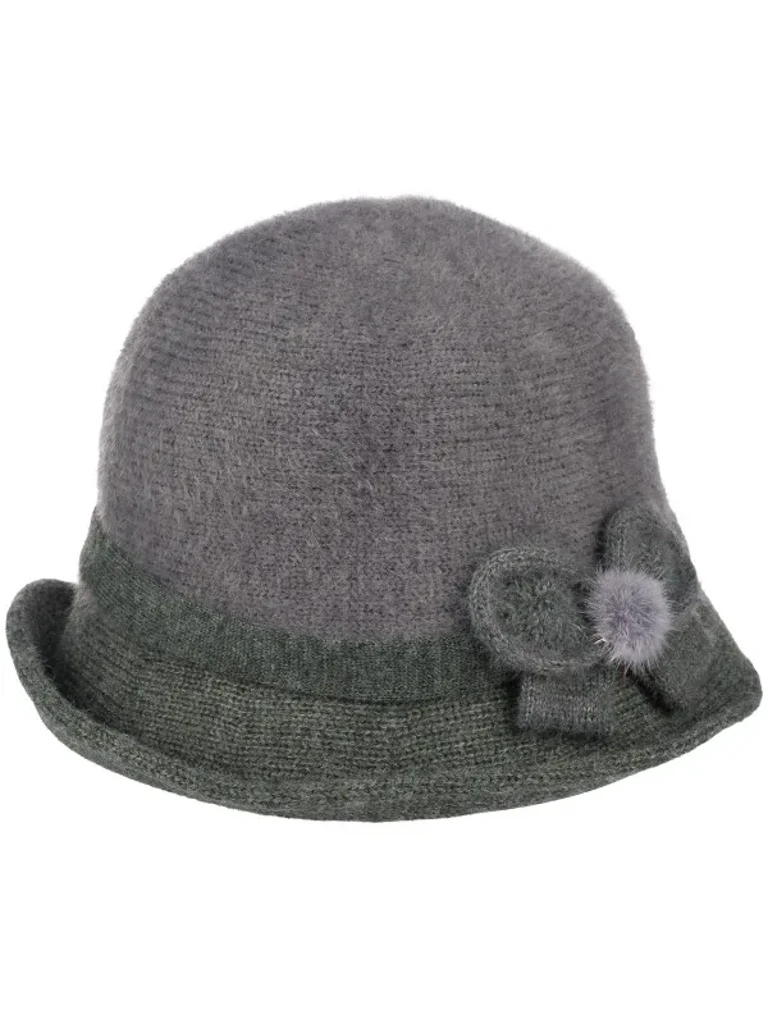 Damen-Melonenhut mit Verzierung Miss Grace