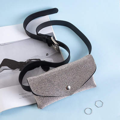 Damen Nierentasche mit Zirkonia - Handtaschen