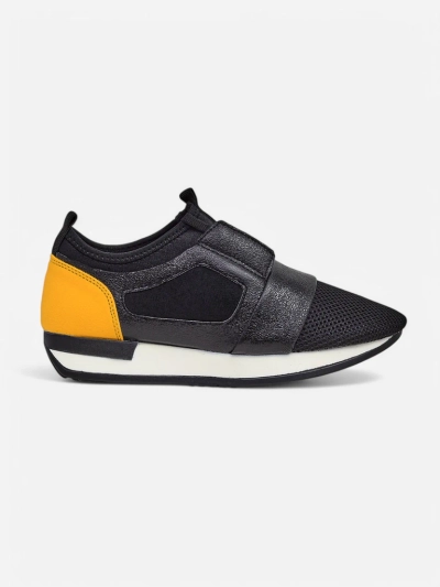 Royalfashion Damen Sport Sneakers Stoff Gentlesi