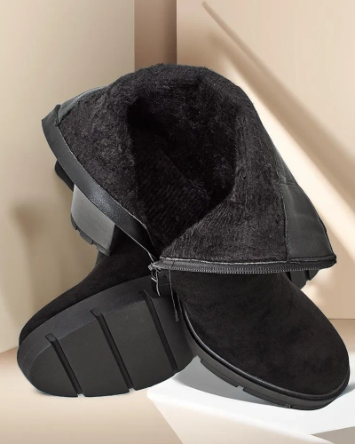 Royalfashion Damen Stiefeletten auf einem Pfosten Igges