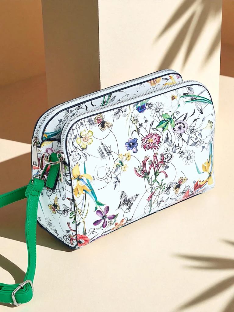 Royalfashion Kleine Damenhandtasche aus Öko-Leder Florentia