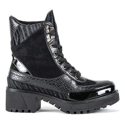 Black Viper Posttaschen mit Animal-Print - Schuhe