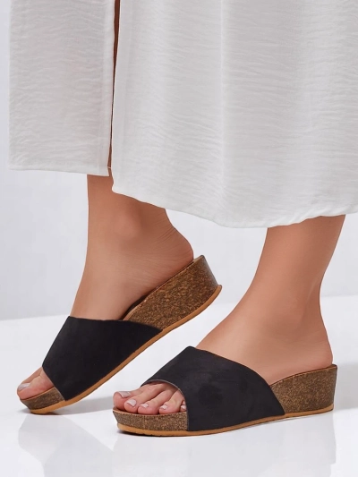 Royalfashion Damen Niedrig-Wedge-Sandalen Maderas