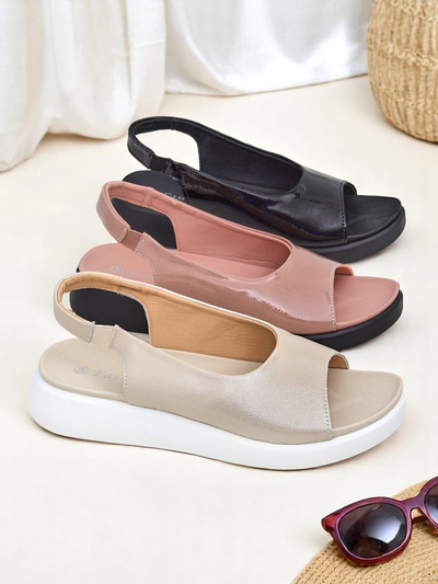 Royalfashion Damen Sandalen mit dicker Sohle Luna Shines