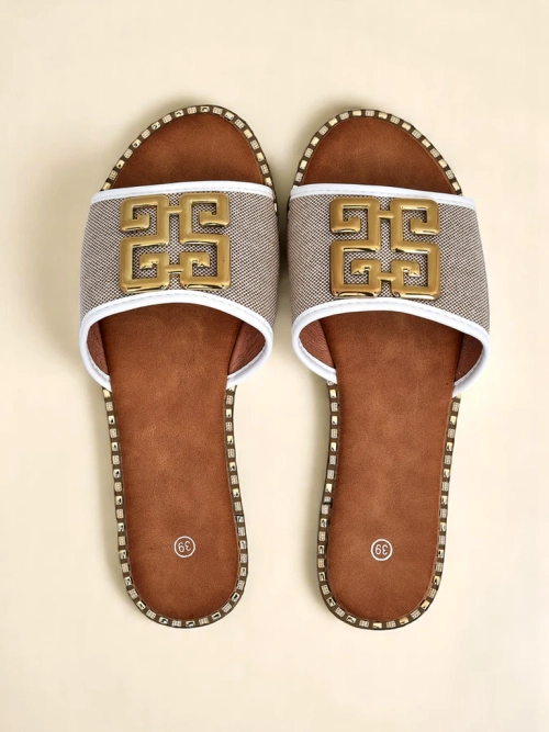 Royalfashion Жіночі шльопанці на плоскому ходу Rorole