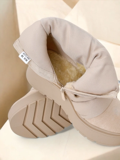 Royalfashion Damen Keilabsatz Schneestiefel Renosi