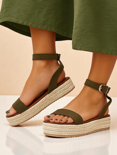 Royalfashion Damen-Plattformsandalen Finna