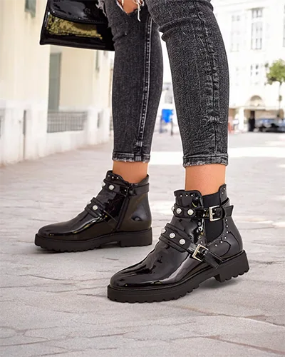 Royalfashion Damen Arbeitsstiefel Cutoo