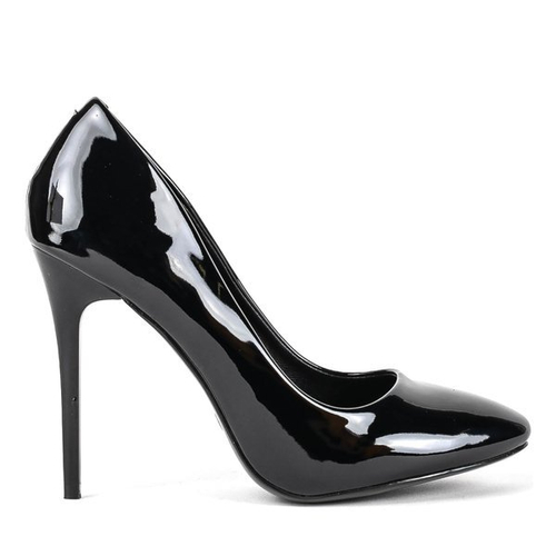 Насоси чорного лаку на високому каблуці Blaki - Взуття 1