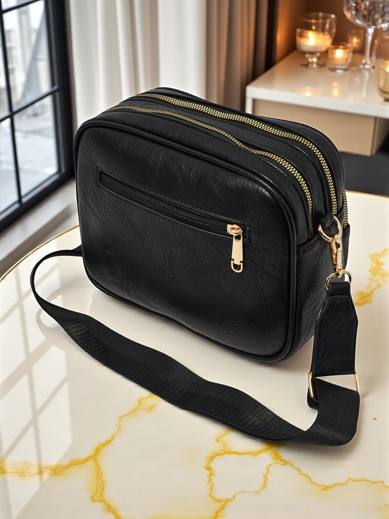 Kleine Damenhandtasche aus Öko-Leder Hidden Thorn