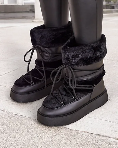 Royalfashion Damen Schneestiefel Volio