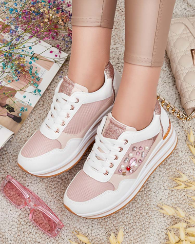 Royalfashion Sportliche Damen-Sneaker auf Koturna Roenna