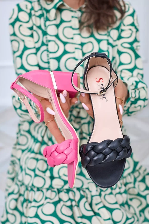 Босоніжки жіночі фуксія Marines - Взуття