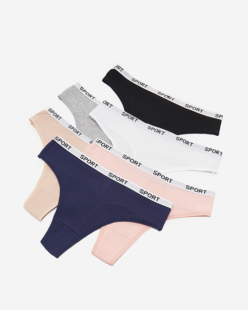 Набір жіночих трусиків 6 шт.