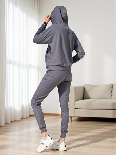 Royalfashion Damen-Set im Velours-Stil