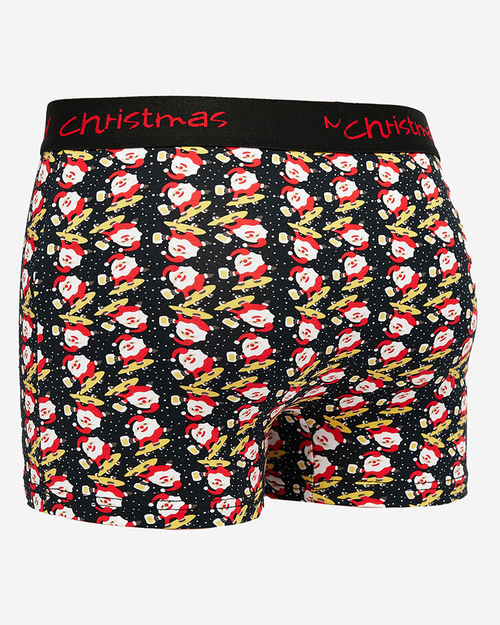 Різдвяні різнокольорові чоловічі боксери Royalfashion