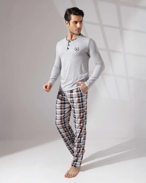 Royalfashion Herrenpyjamas 2-teilig