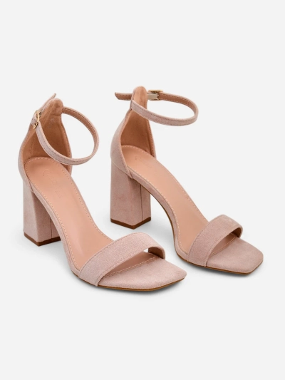 Royalfashion Damen-Öko-Suede-Sandalen Qwadrat