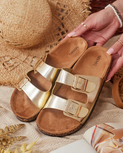 Royalfashion Women's Rill flache Sohlen Flip-Flops