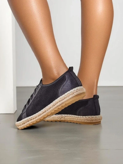 Royalfashion Damen Eco-Suede Sneakers Nissta