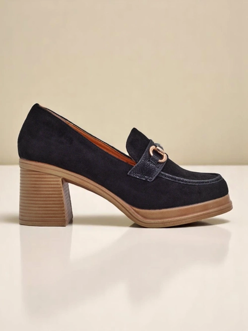 Royalfashion Жіночі лофери на широкому каблуці Apareus