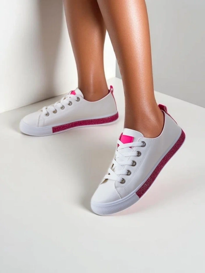 Royalfashion Damen Sneakers aus Ökoleder Errosa