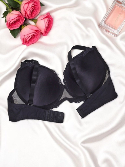 Royalfashion Damen gepolsterter Spitzen-BH Delicate Grace