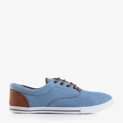 OUTLET Gromad Blue Denim Sneakers für Herren - Schuhe