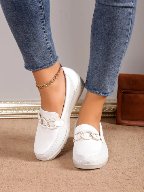 Royalfashion Жіночі мокасини на низькому підборі Hofride