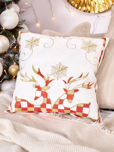Royalfashion Dekorative Weihnachtskissenbezug