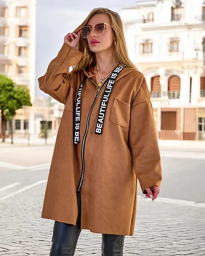 Жіноча куртка Royalfashion до коліна