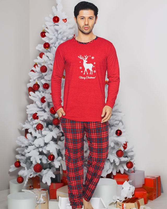 Чоловіча різдвяна піжама - одяг