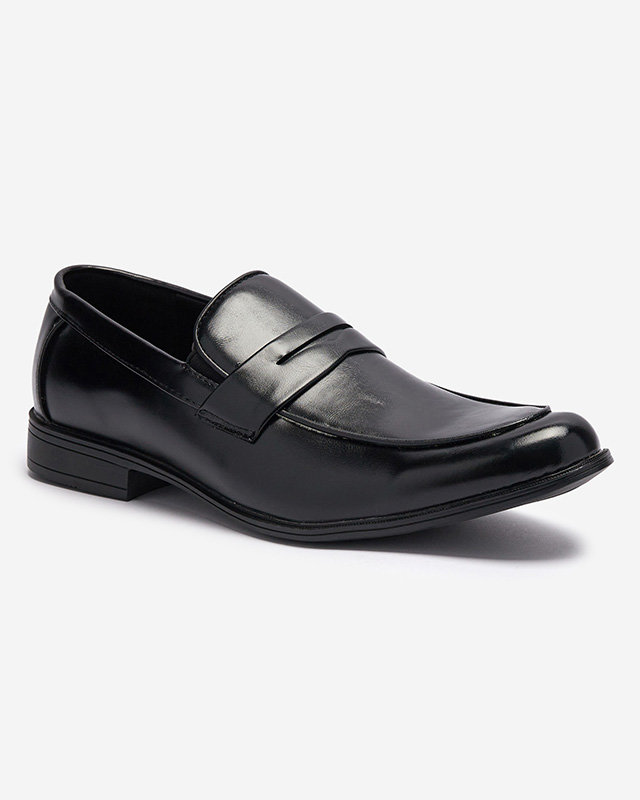 Чорні чоловічі класичні напівчеревики Jerif - Взуття