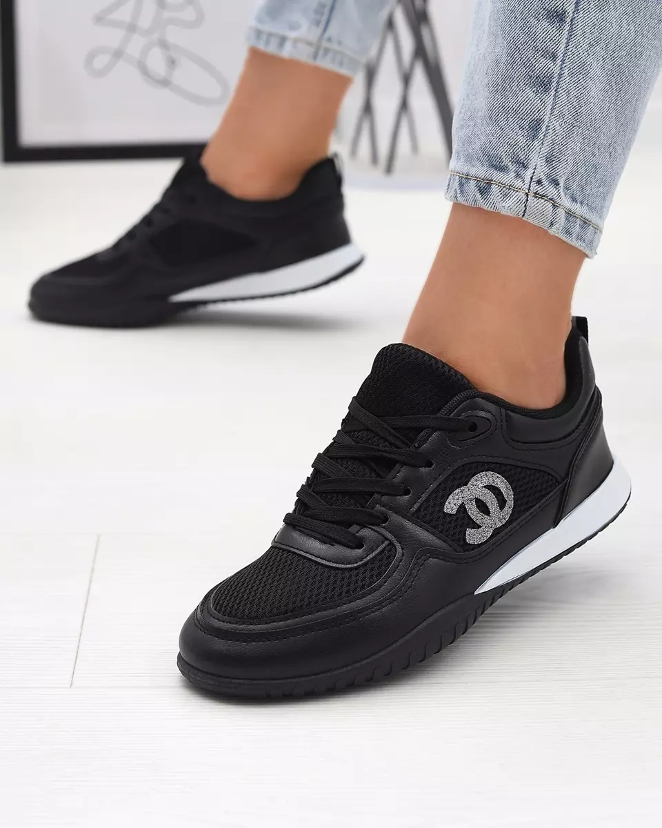 Чорні жіночі спортивні кросівки Bofiale- Взуття
