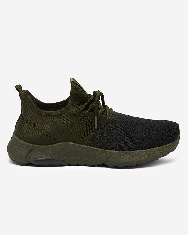Чорно-зелене чоловіче спортивне взуття Deviso - Взуття