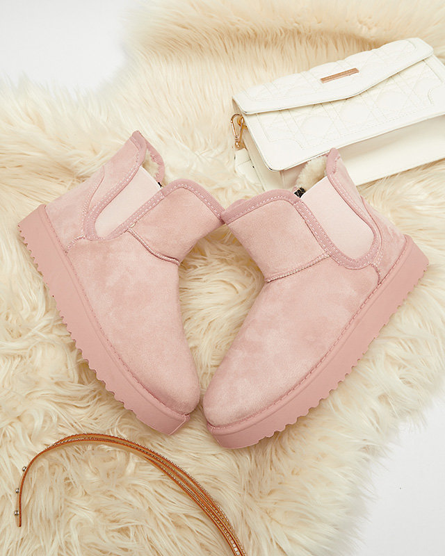 Рожеві жіночі зимові черевики Gavi