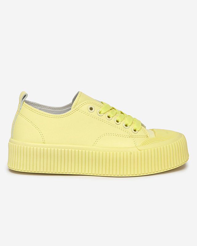 Жовті спортивні кросівки Pason - Взуття