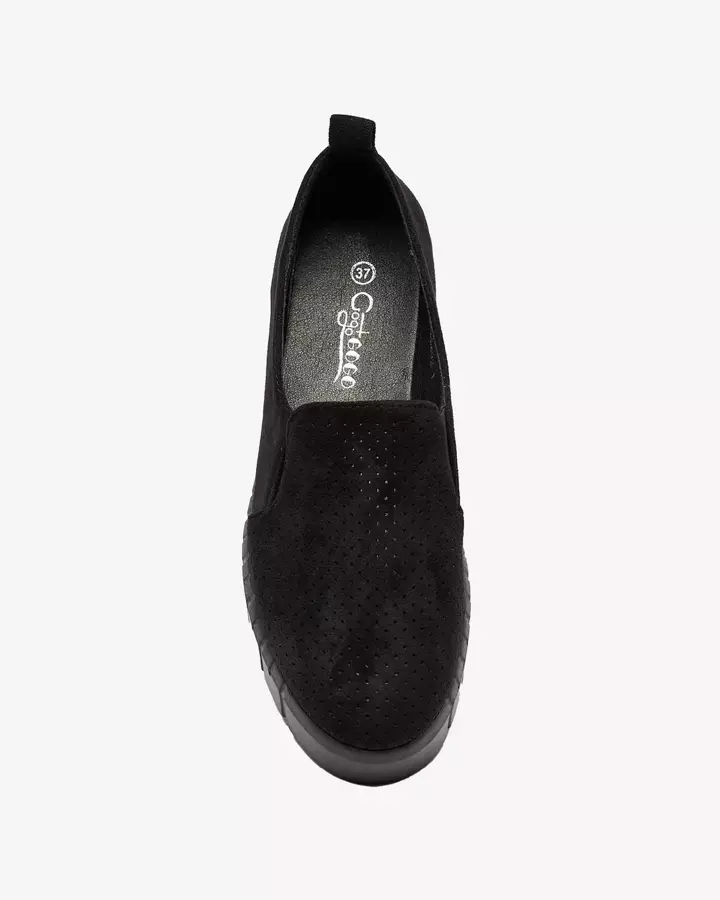 Ажурні жіночі чорні сліпони Cegeti - Взуття