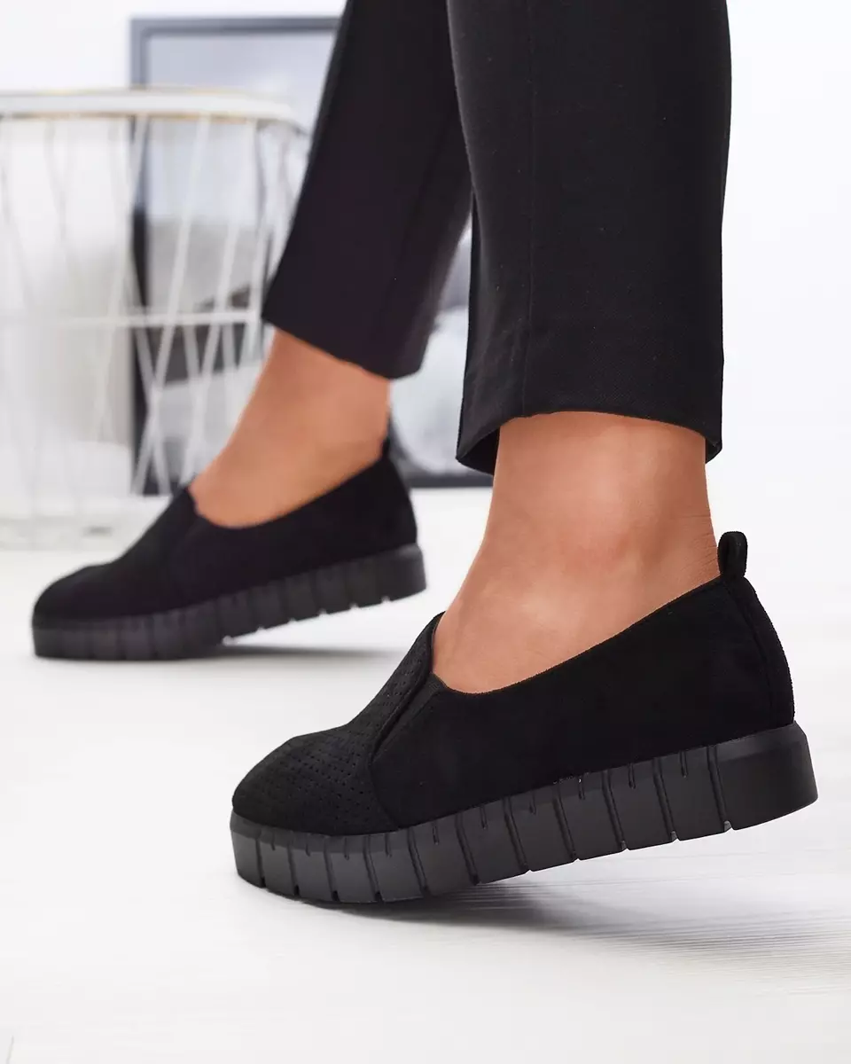Ажурні жіночі чорні сліпони Cegeti - Взуття