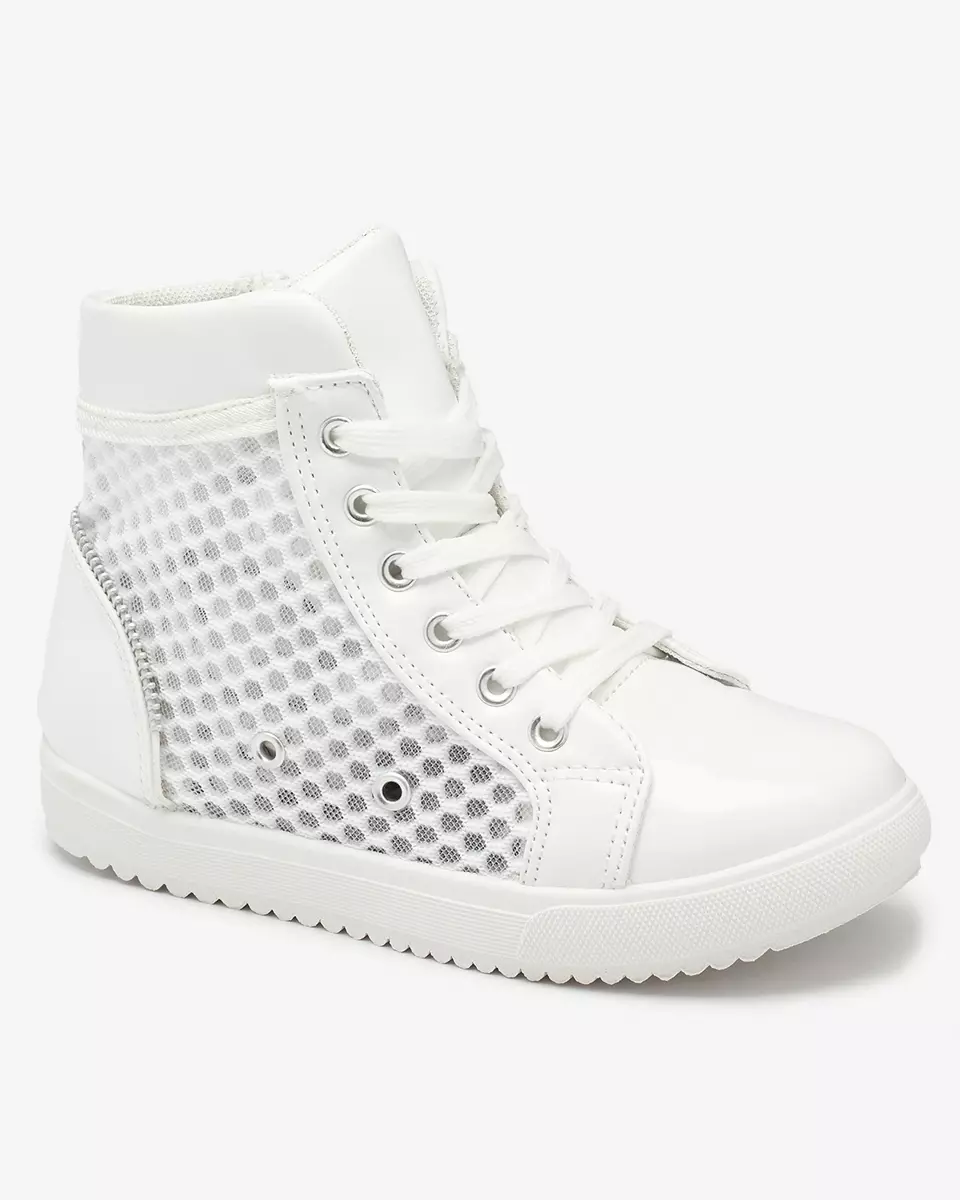 Білі кросівки для дівчаток Borris- Footwear