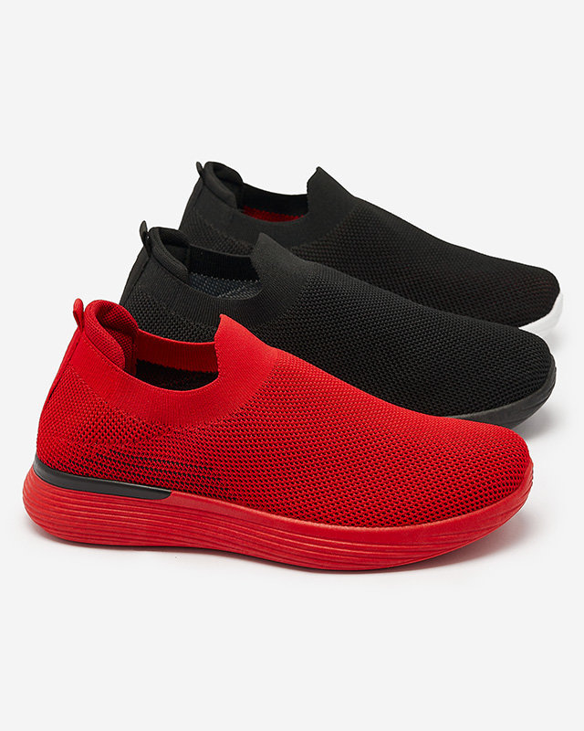 Чоловічі спортивні сліпони червоного кольору Riticas- Взуття