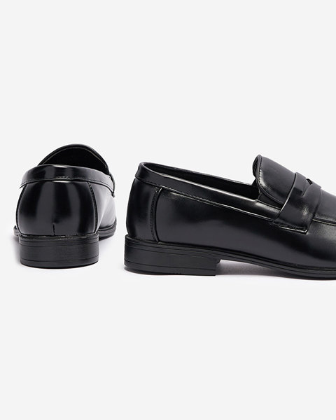 Чорні чоловічі класичні напівчеревики Jerif - Взуття