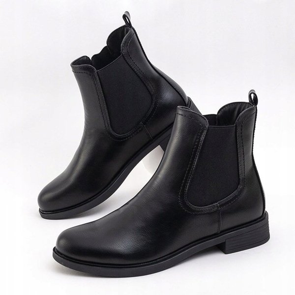 Чорні жіночі черевики Kepti