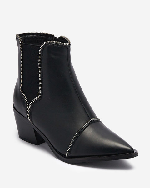 Чорні жіночі чоботи на пості Галліст - Взуття