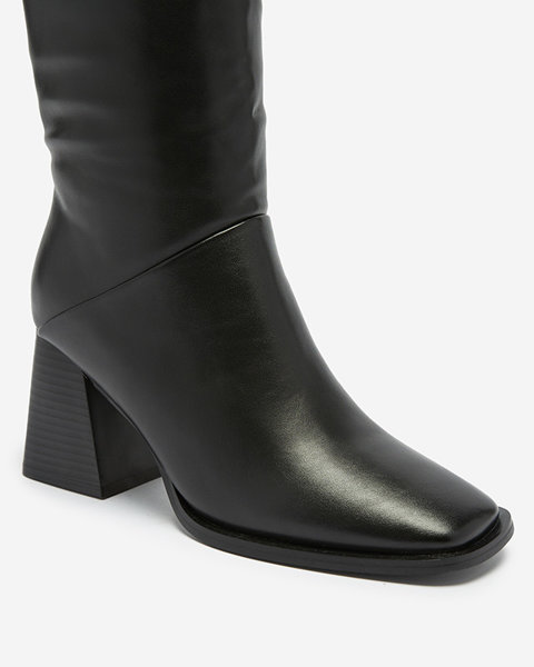 Чорні жіночі чоботи Souve- Footwear