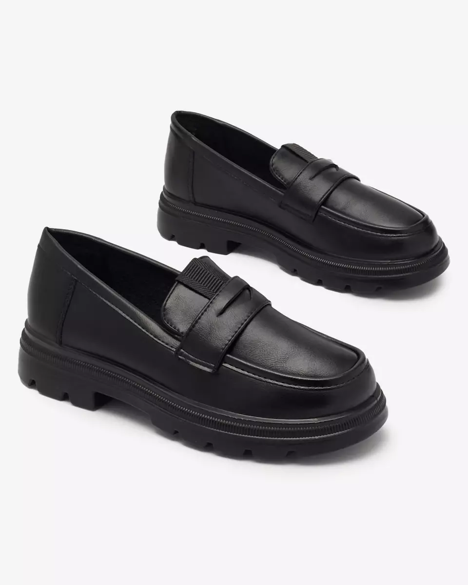 Чорні жіночі мокасини Wazobi - Взуття